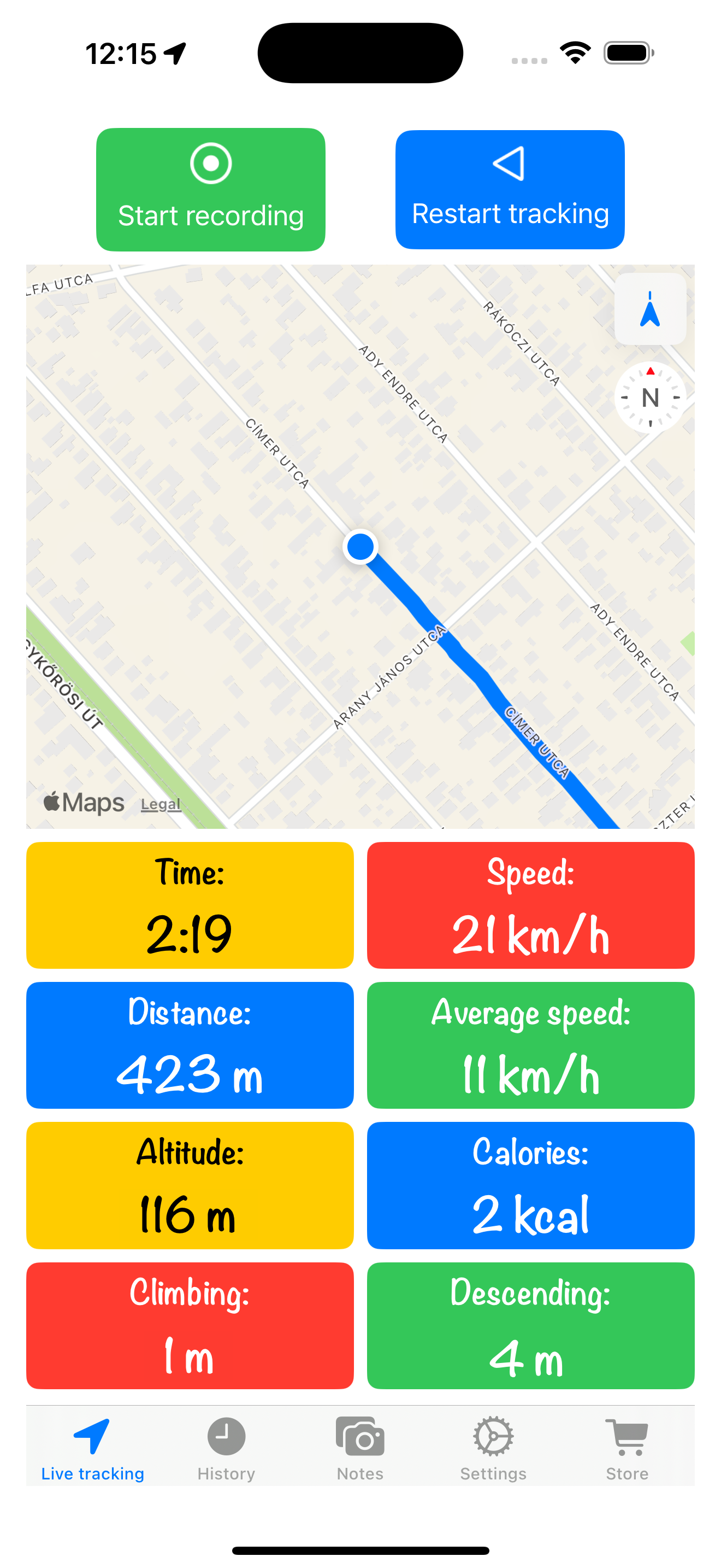 Activity Feed Screenshot